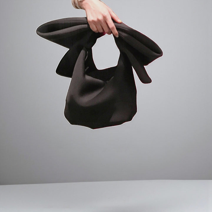 Cute Bow Space Cotton Bag