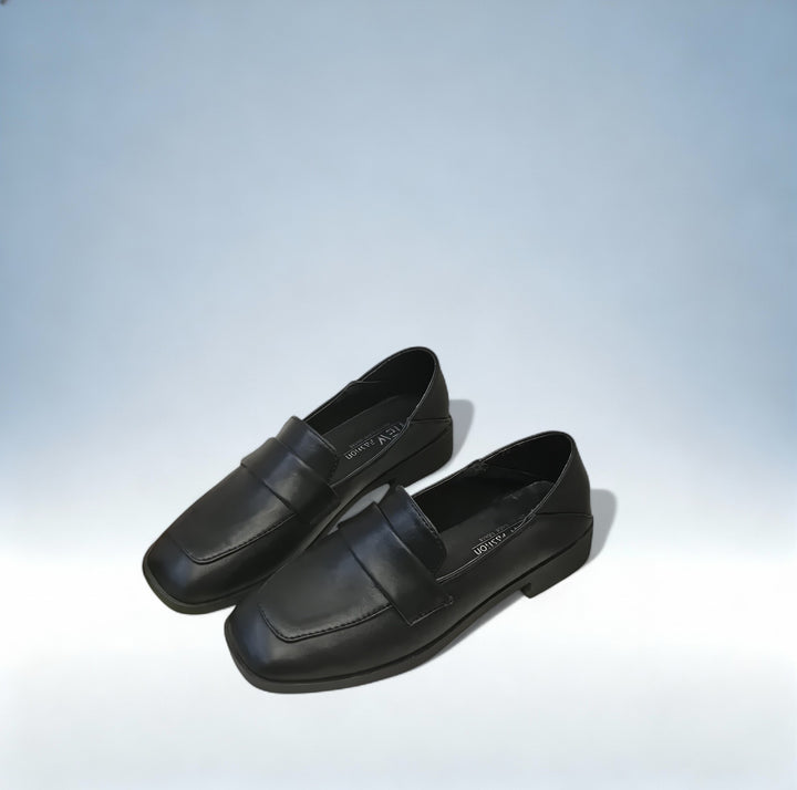 CECÍLIA — Loafers Retro de Salto Quadrado | EDIÇÃO SOFISTICADA