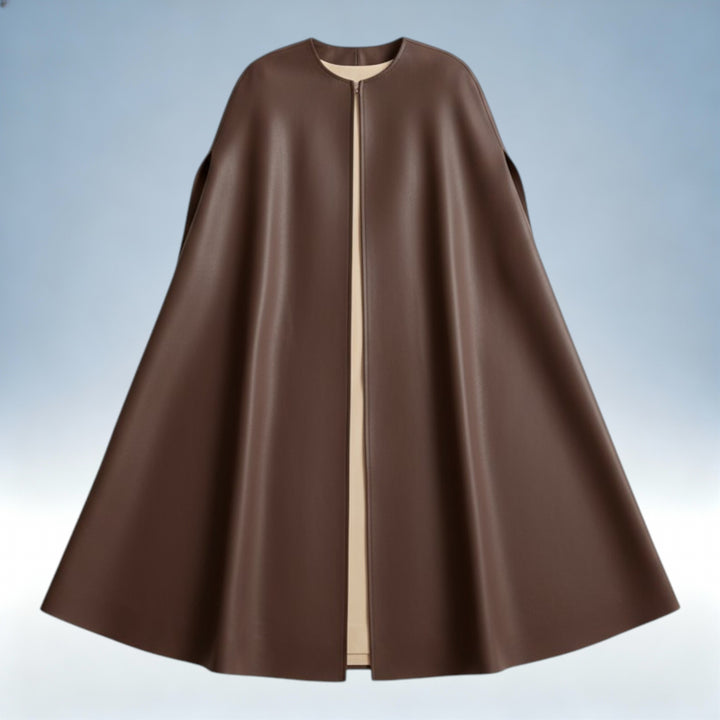 CLARA — Colete de Lã Comprido Estilo Solto | Elegância Contemporânea