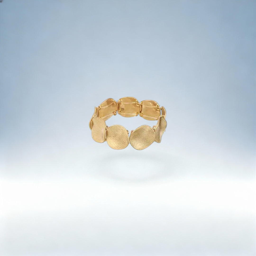 INÊS — Pulseira Vintage Retro em Liga de Zinco | Charme Clássico