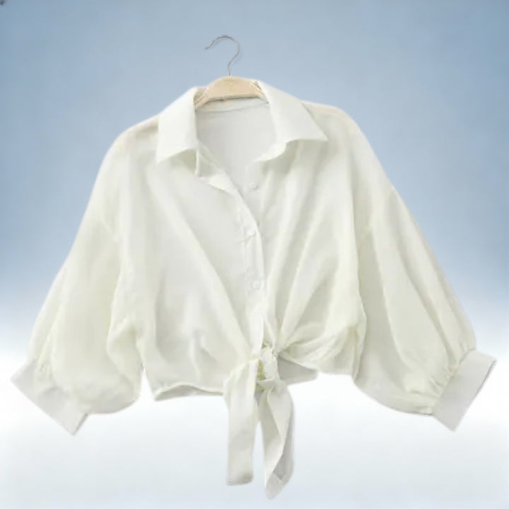 MILÃO — Camisa Chiffon Leve | Elegância Fluida