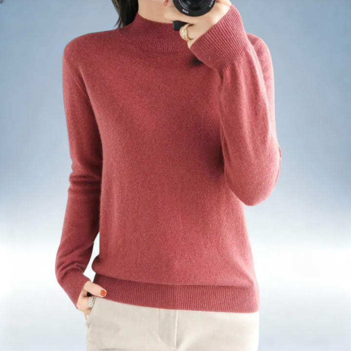 ANTONIETA — Camisola Lã Tricotada Oversized | Conforto Premium